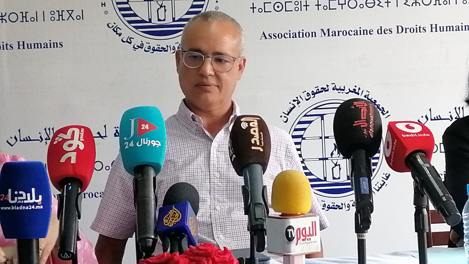 عزيز غالي رئيس جمعية  المغربية لحقوق الإنسان 